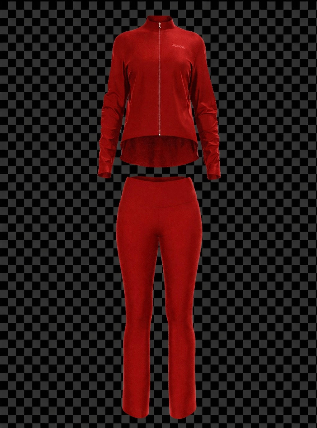 Clean girl set - red cherry