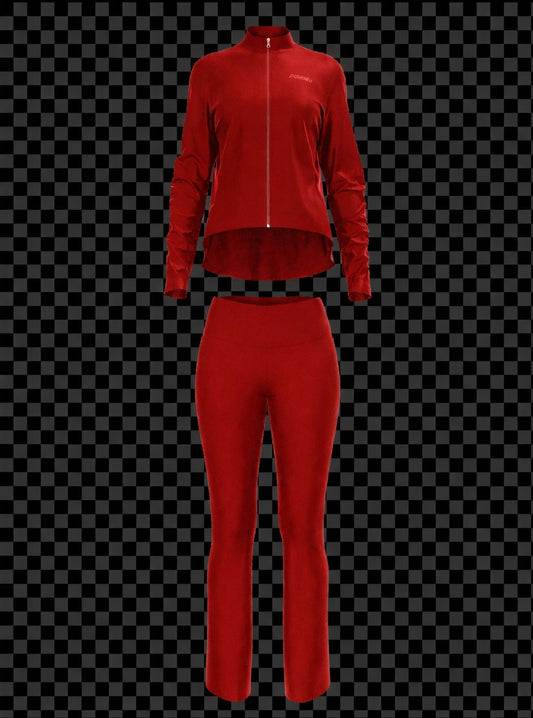 Clean girl set - red cherry