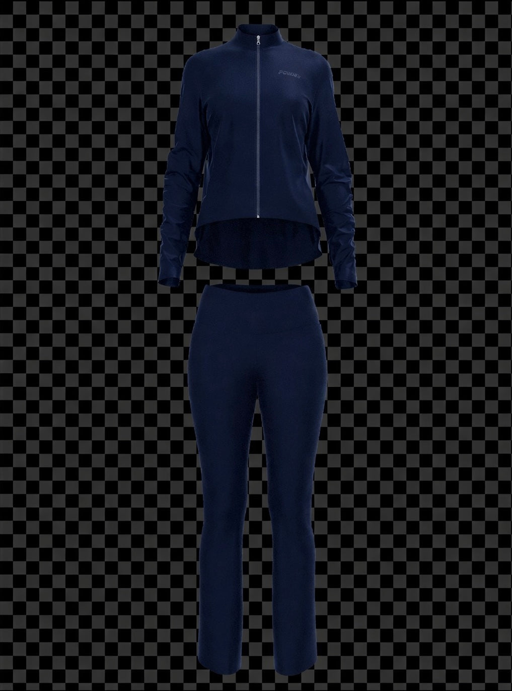 Clean girl set - blue navy